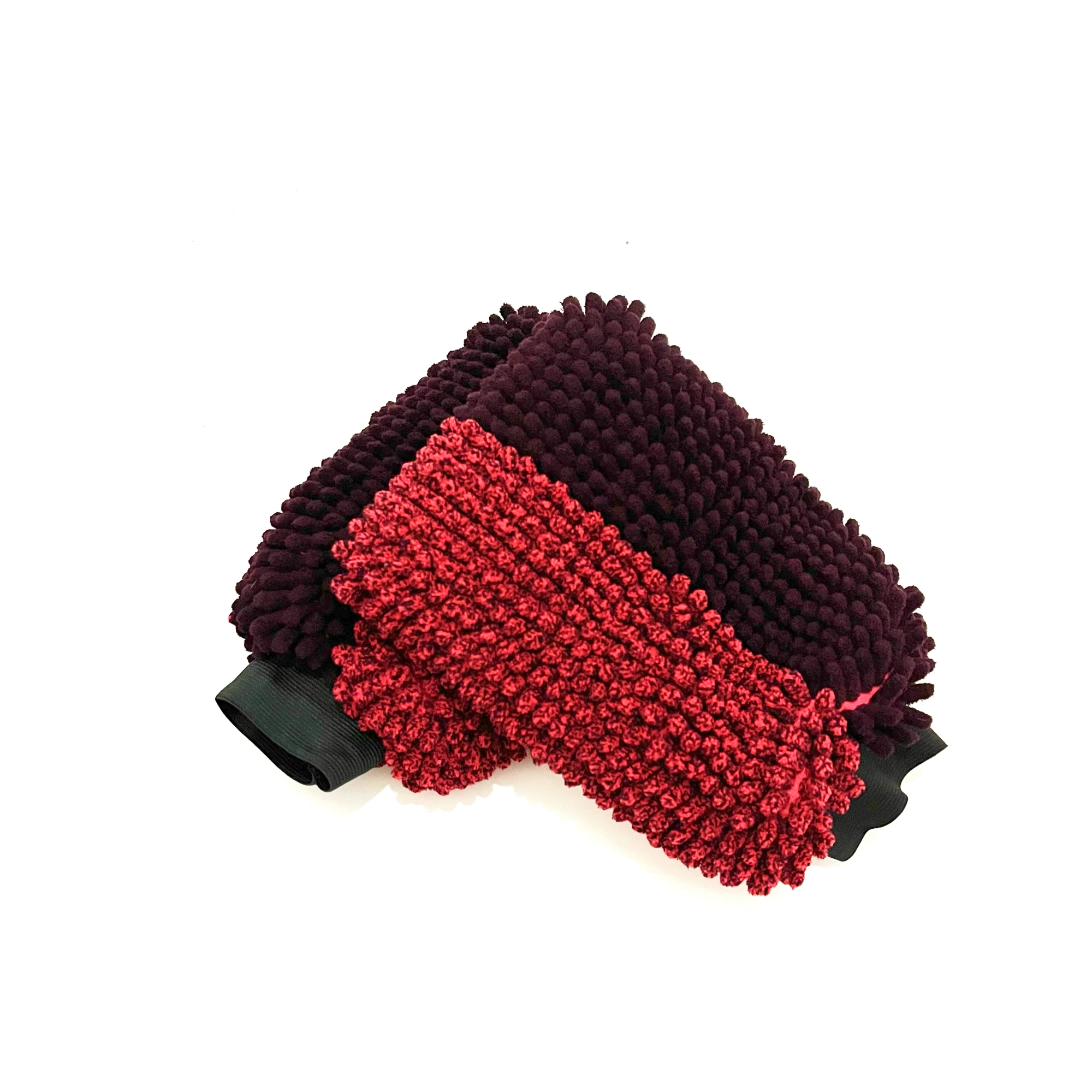 Customized Double Color Thicken Chenille Wash Mitt manufacturers From China | Tekway 1
