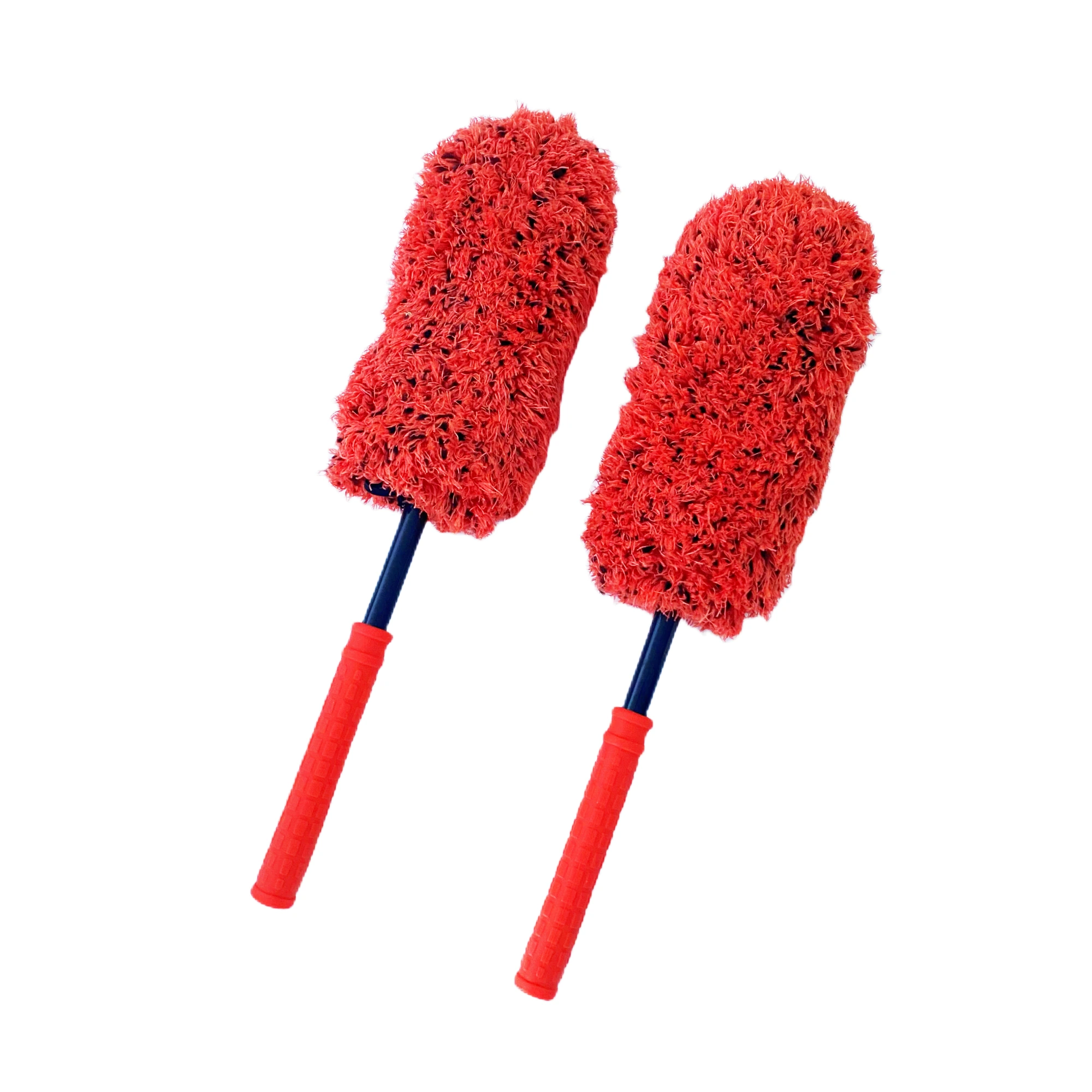 Best Interchangeable Microfiber Wheel Brush With Rubber Grip Company - Tekway 1