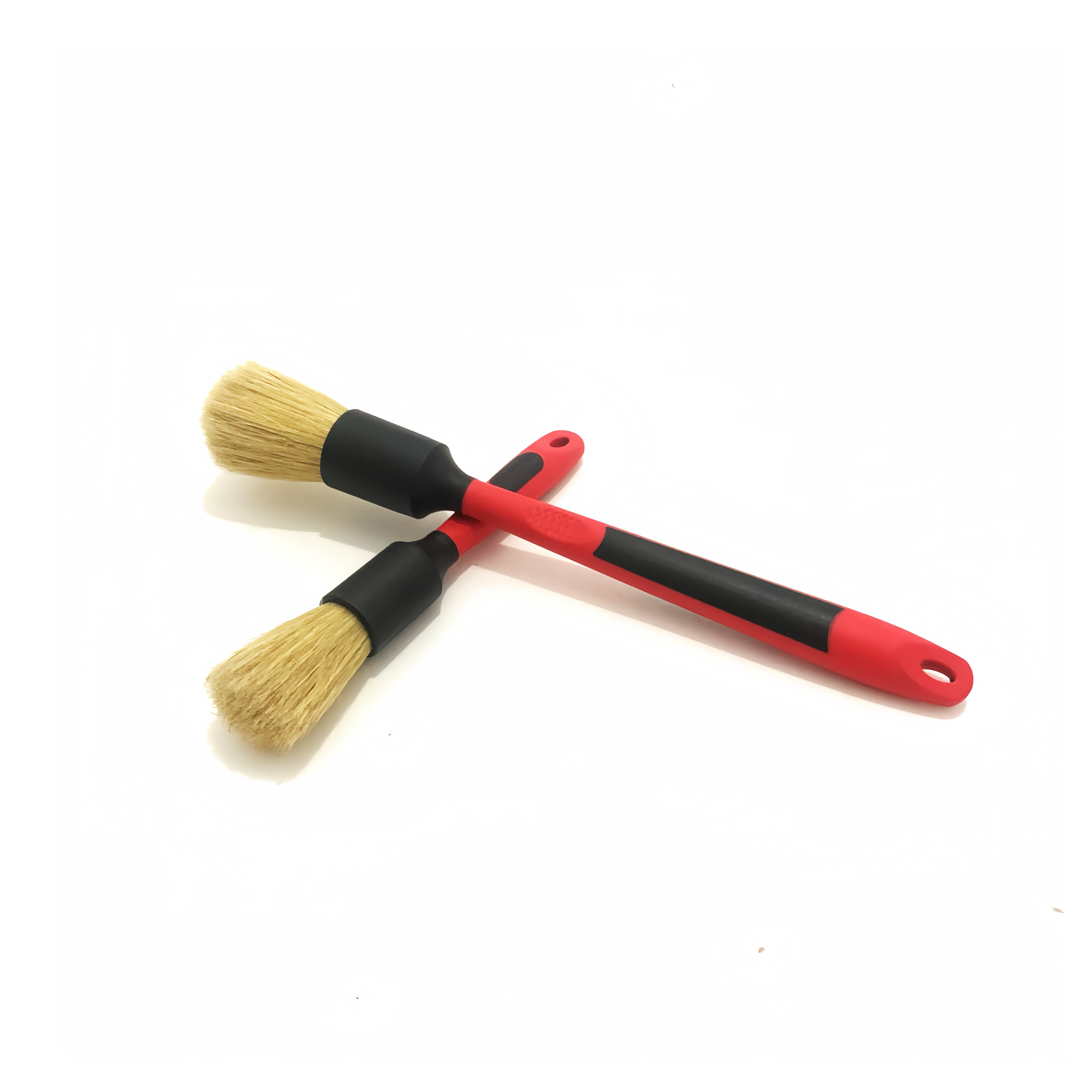 Customized Rubberized Handle Boar Hair Detailing Brush manufacturers From China | Tekway 2