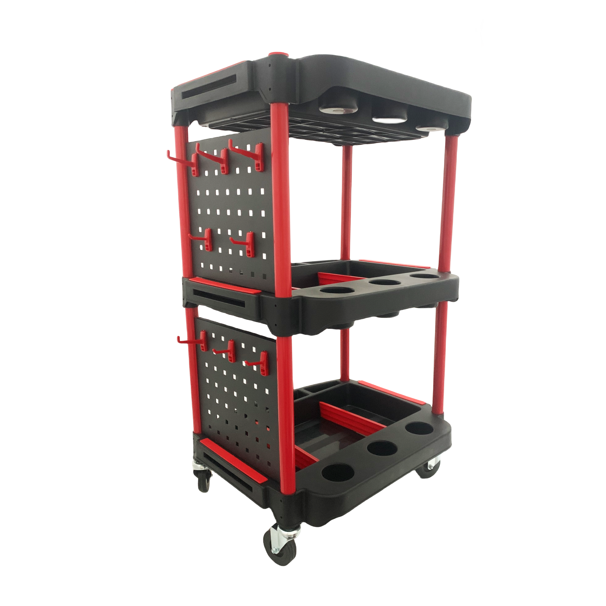 Customized Detailing Cart Aluminum Alloy Pillar manufacturers From China | Tekway 1
