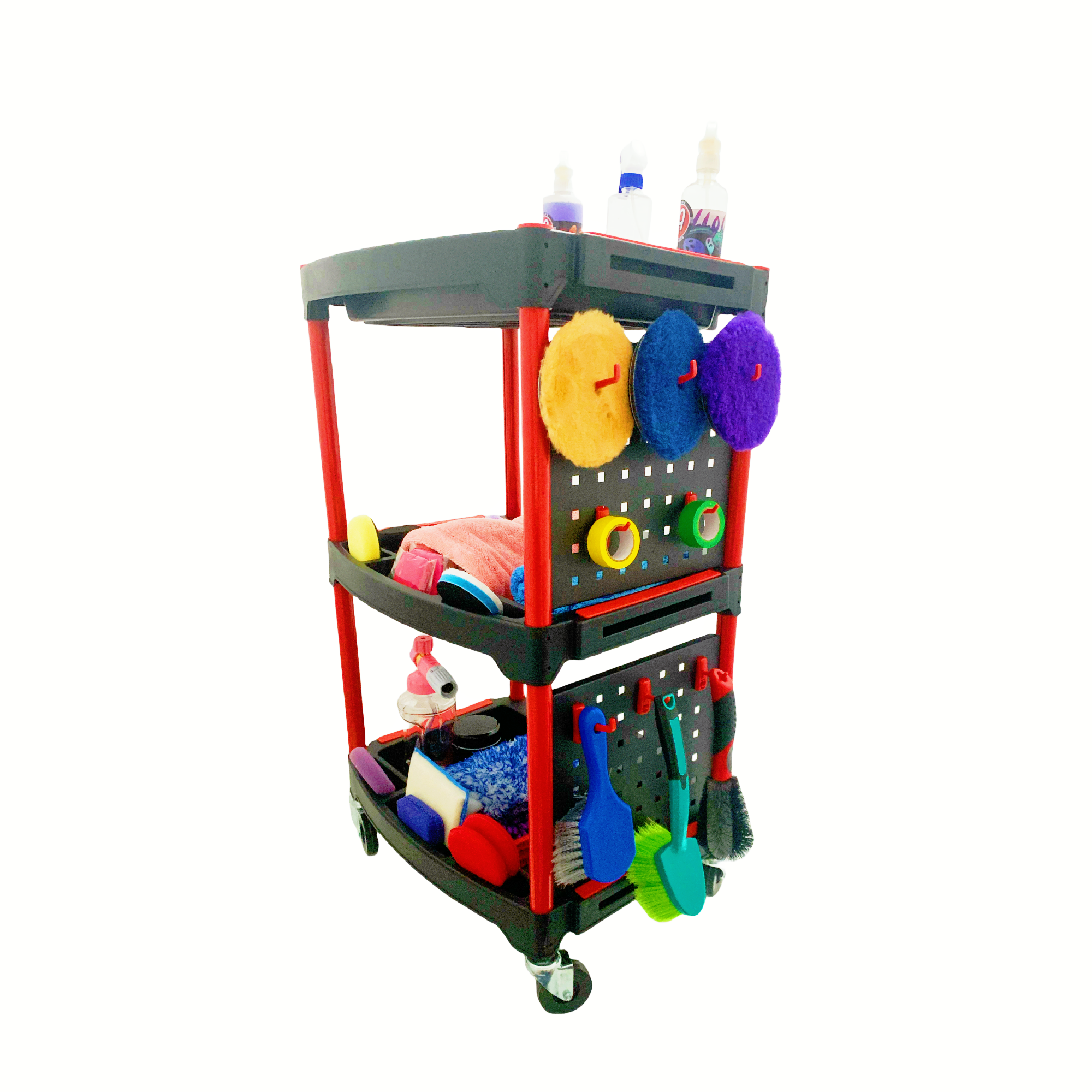 Customized Detailing Cart Aluminum Alloy Pillar manufacturers From China | Tekway 4