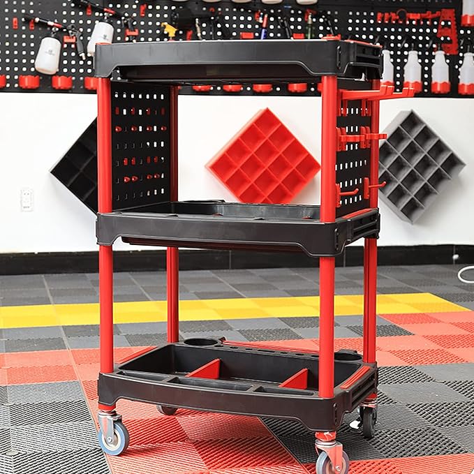 Customized Detailing Cart Aluminum Alloy Pillar manufacturers From China | Tekway 5