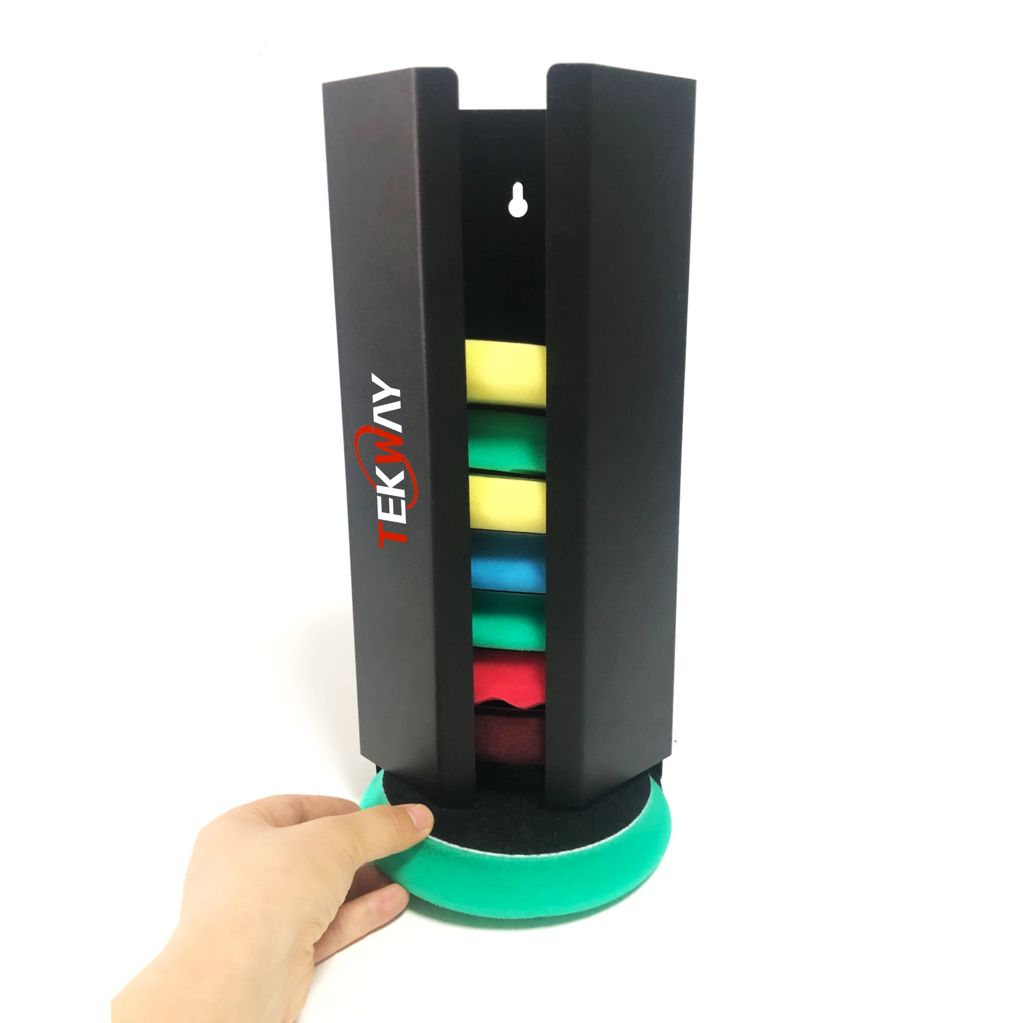 Best TEKWAY Iron Foam Pad Holder/Rack Series - Designed to hold foam pads 5 diameter Company - Tekway 1
