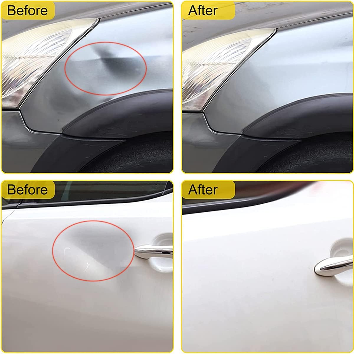 Best Car Dent Repair Rods Kit Stainless Steel Tools for Car Auto Body Dents Hail Damage Removal Set Company - Tekway 6