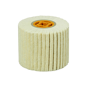 Pinakamahusay na Non Woven Wire Abrasive Drawing Polishing Burnishing Wheel Flap Wire Brush Drum Surface Conditioning Tool 11