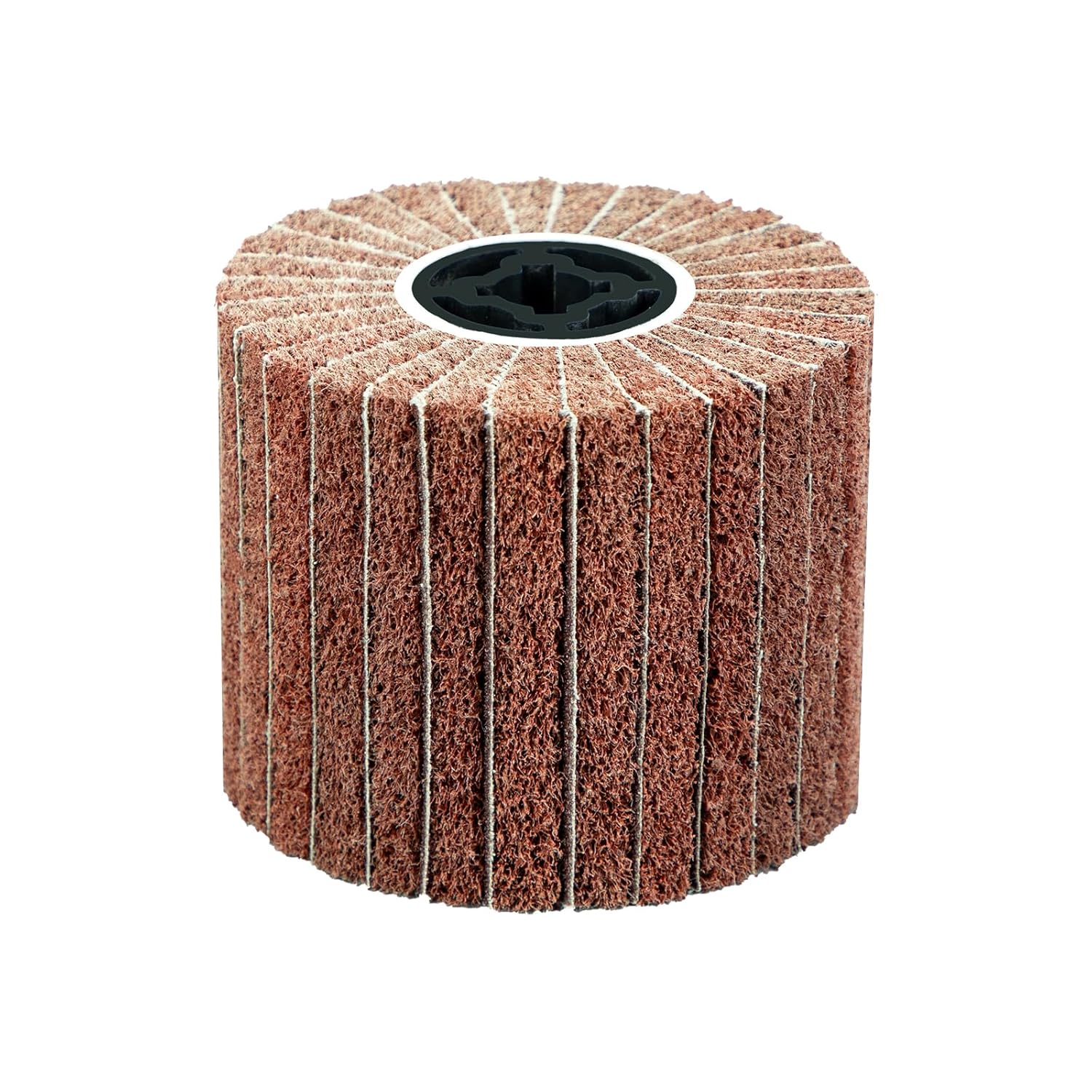 Best Non Woven Wire Abrasive Drawing Polishing Burnishing Wheel Flap Wire Brush Drum Surface Conditioning Tool 3