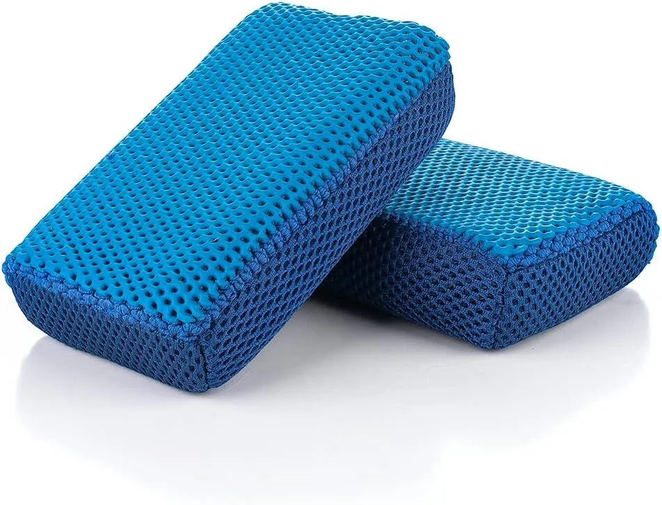 Best hand sanding block Overspray Dual Sided Design for Scrubbing and Clay Work Company - Tekway 1