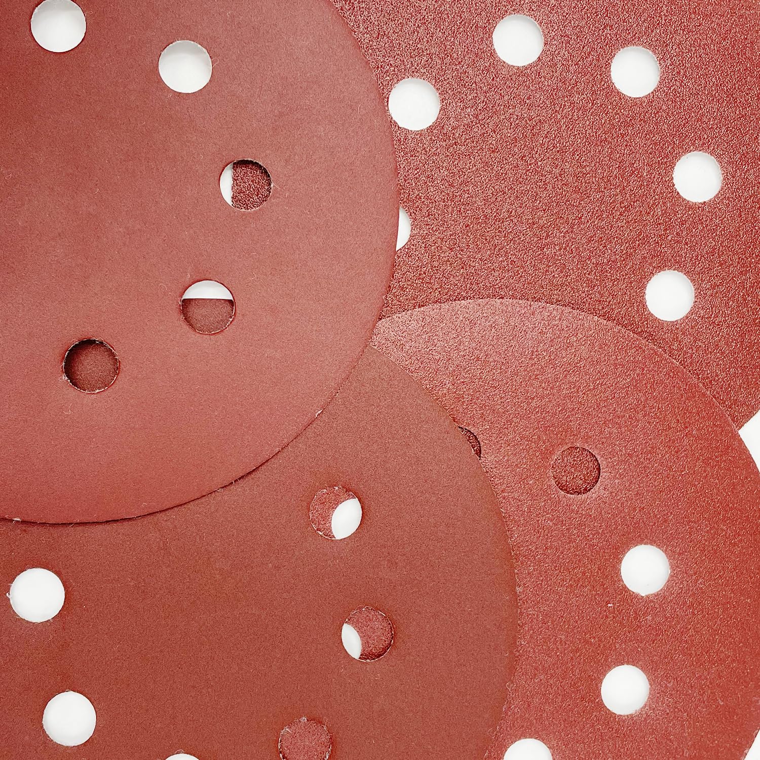 Customized Sandpaper 8 Hole Hook and Loop Sanding Pads for Orbital Sander manufacturers From China | Tekway 5
