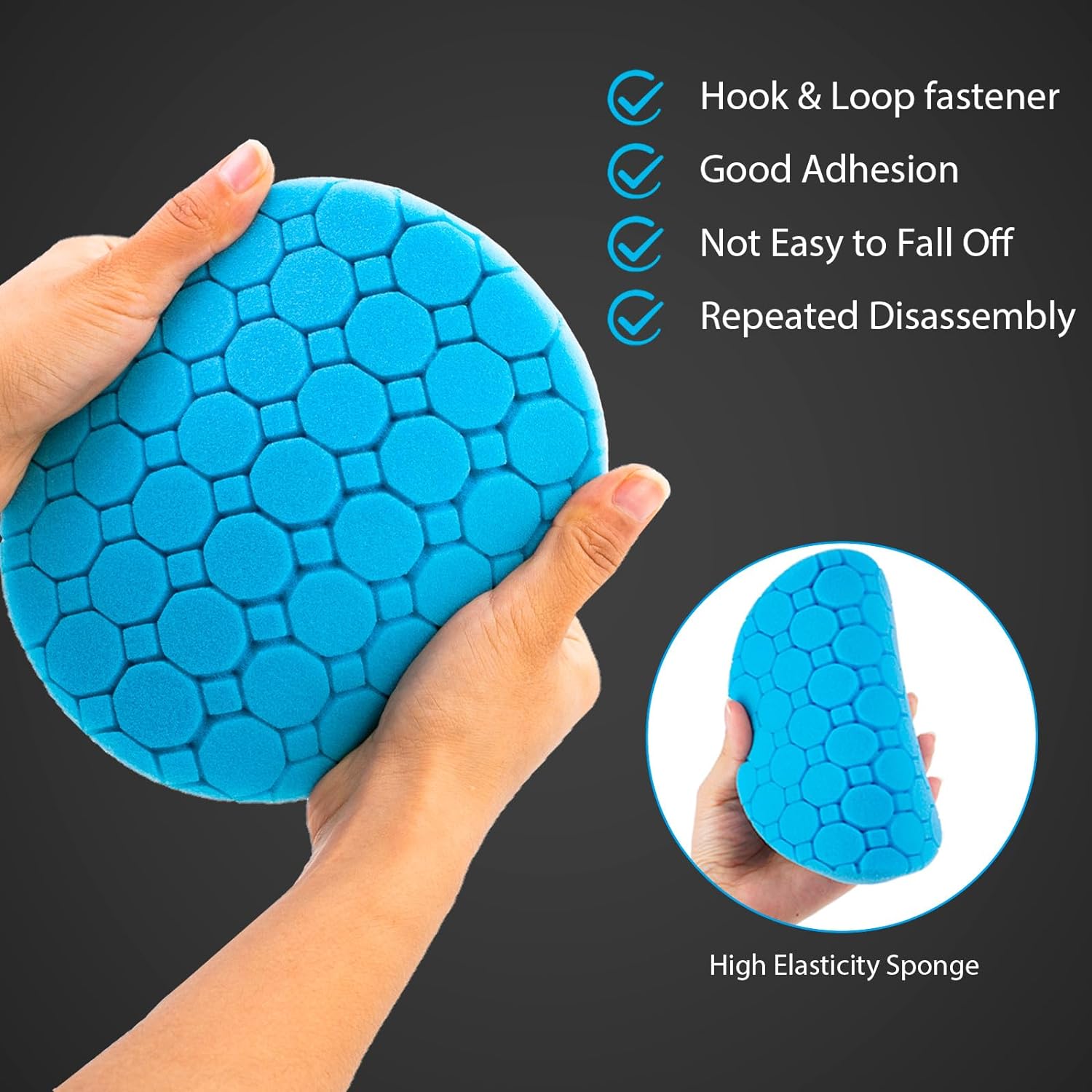 Best Polishing Sponge Waxing Drill Buffing Pads Auto Car Polisher Company - Tekway 3