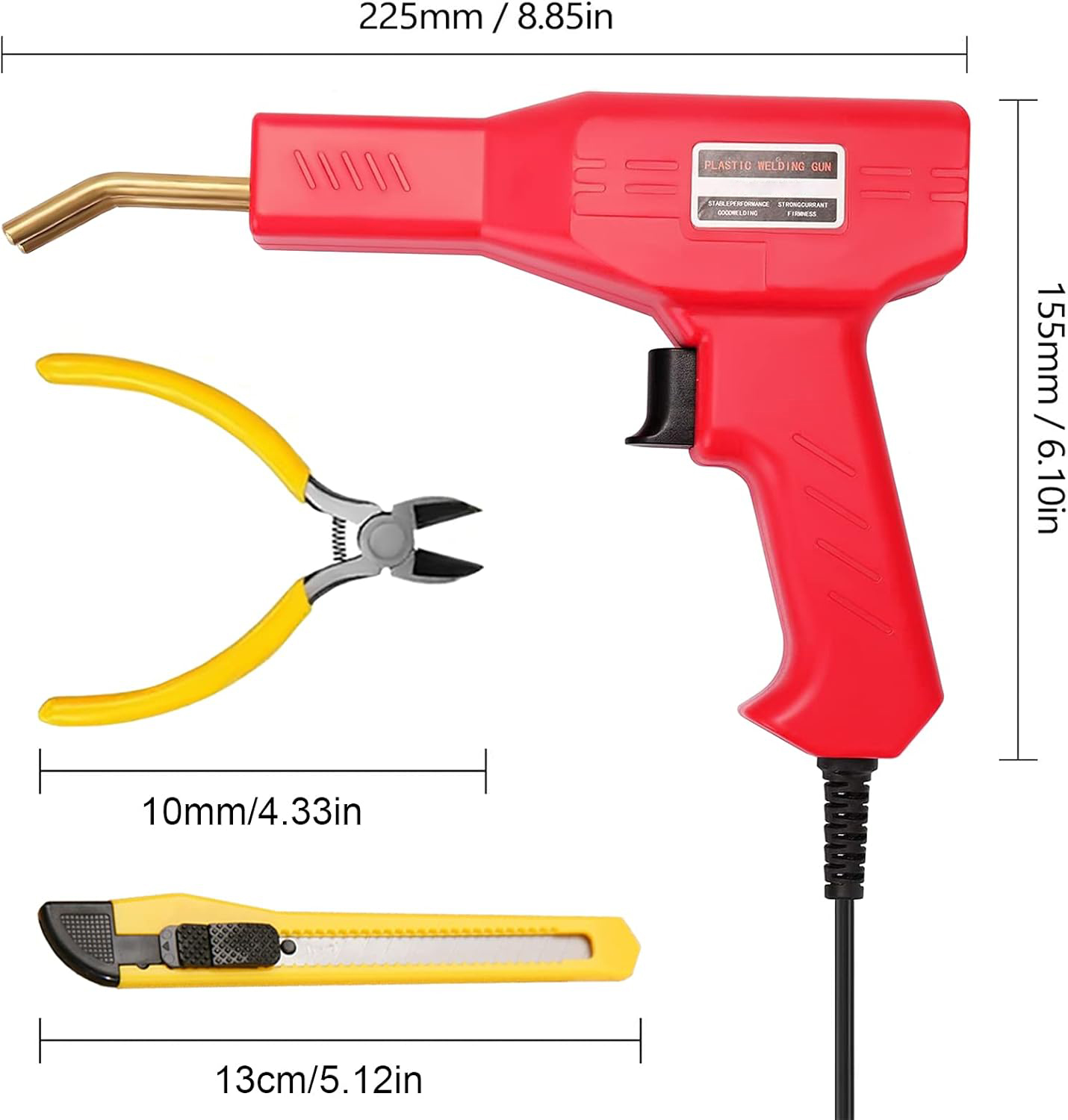 Quality Plastic Welder Kit Hot Stapler Welding Machine Car Bumper Repair Kit Manufacturer | Tekway 3