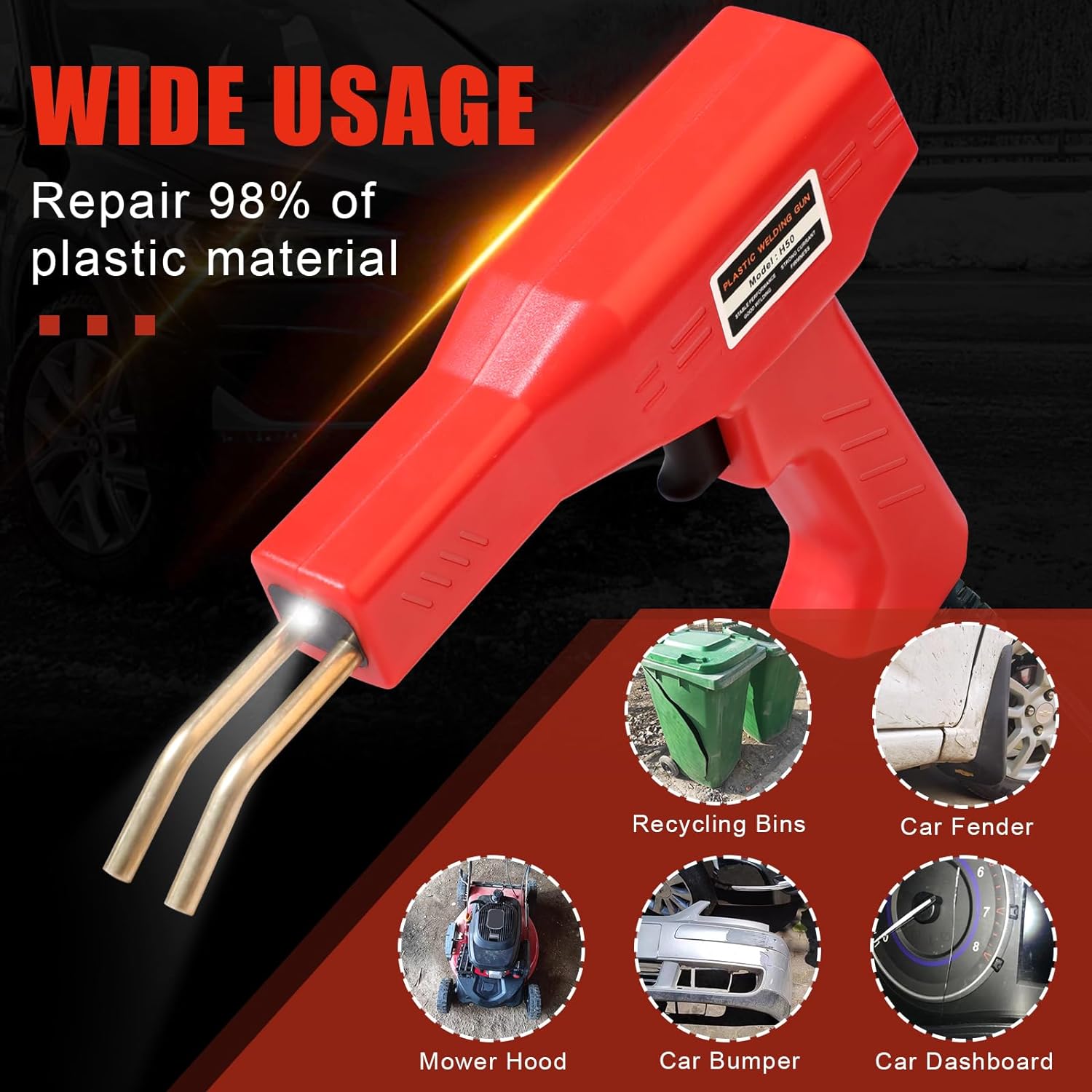 Quality Plastic Welder Kit Hot Stapler Welding Machine Car Bumper Repair Kit Manufacturer | Tekway 4