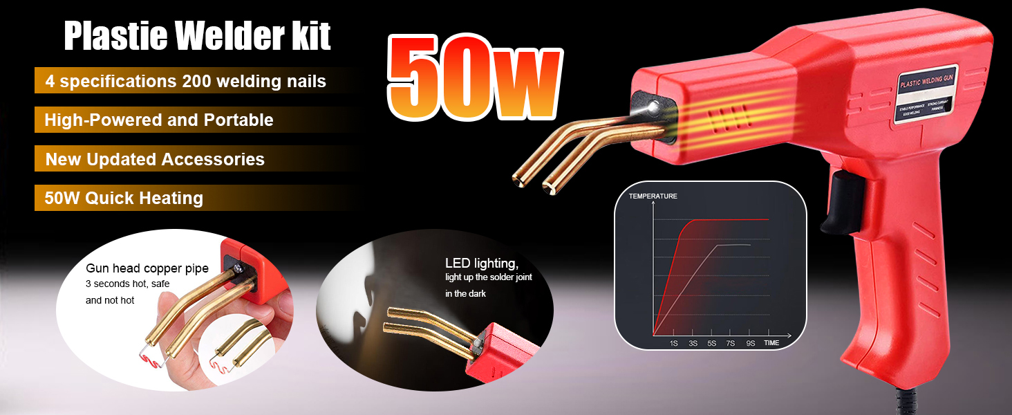 Quality Plastic Welder Kit Hot Stapler Welding Machine Car Bumper Repair Kit Manufacturer | Tekway 7