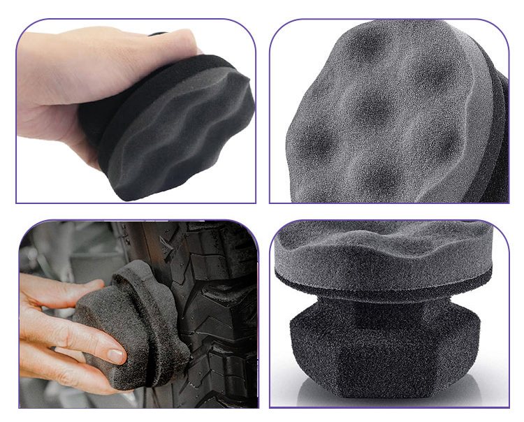 Quality Soft Auto Car Sponge Polishing Pad Waxing Buffing Pads 8cm Manufacturer | Tekway 4