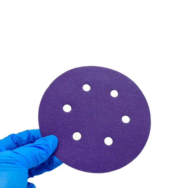 Best 6-Inch Clean Sanding Disc is virtually dust-free, high performance, long lasting, porous pattern Company - Tekway 6