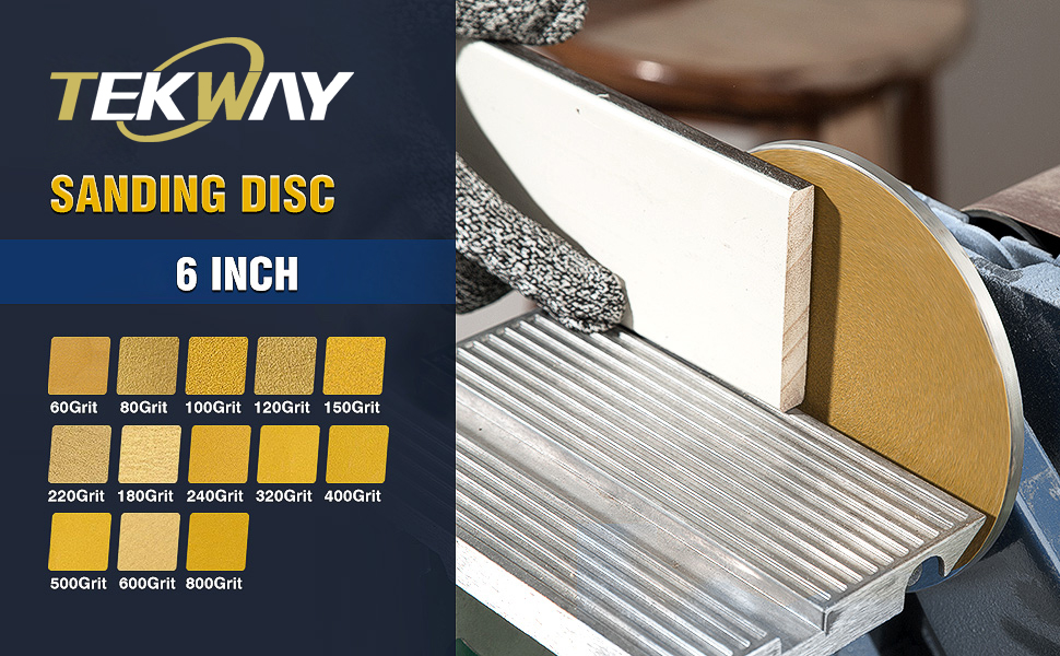 Professional Abrasive 6 Inch Sandpaper Aluminum Oxide Self-Adhesive Sticky for Wood, Metal and Automotive Paint 8