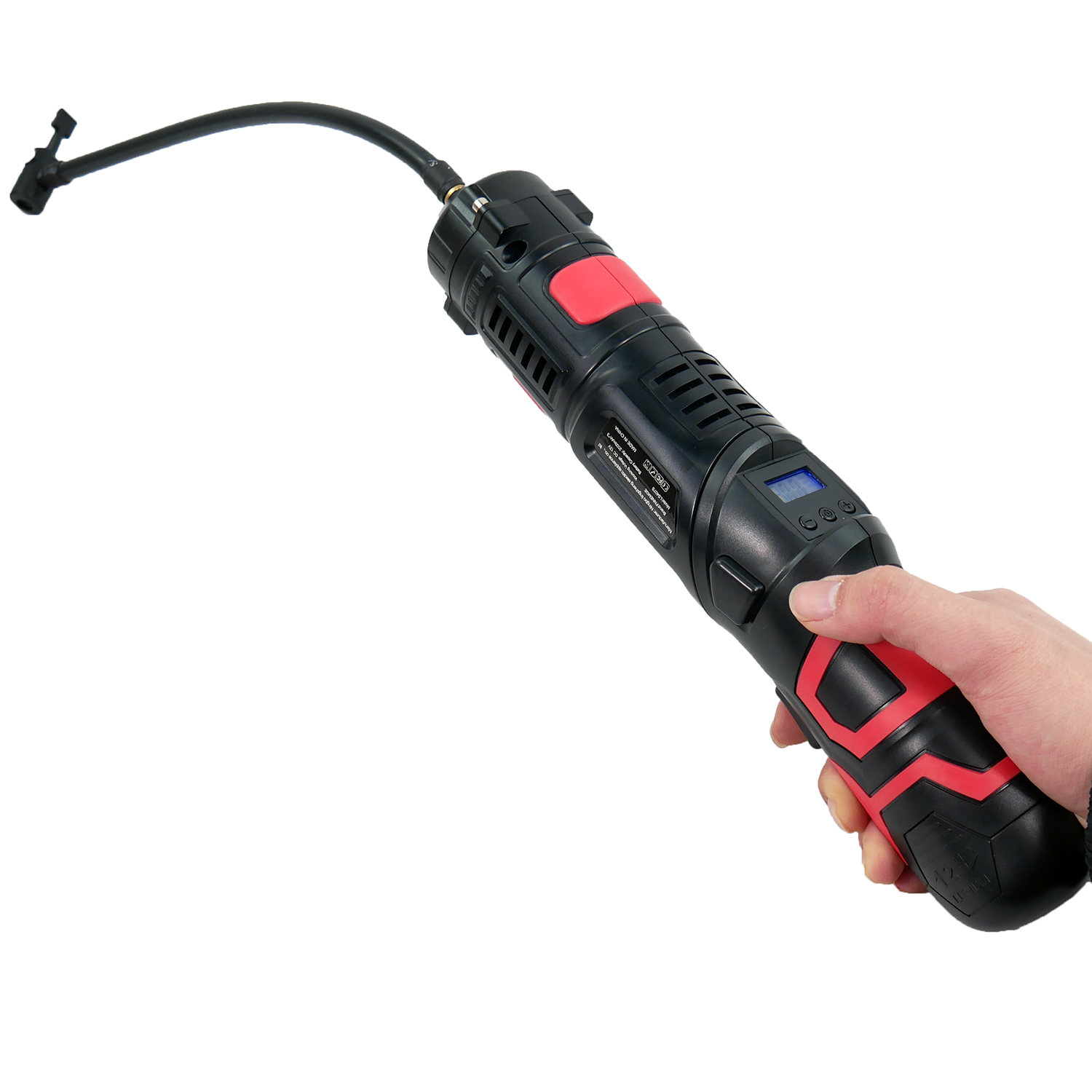 TEKWAY Lithium battery multi-functional folding air pump home car portable air pump manufacturers From China 3