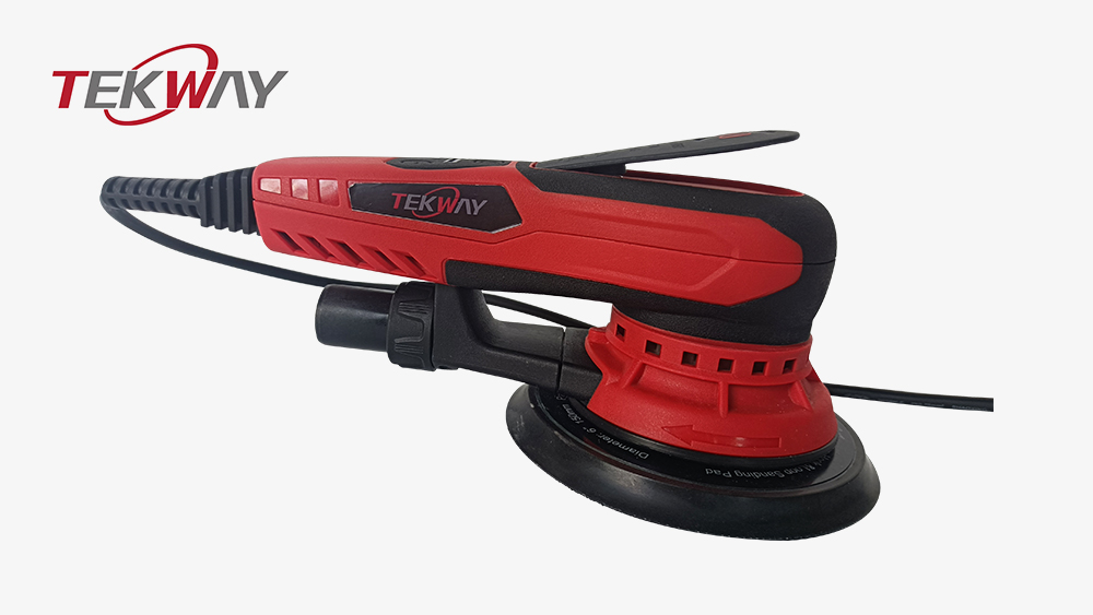 Tekway 350w elektryczna 6-calowa szlifierka orbitalna z silnikiem bezszczotkowym 2