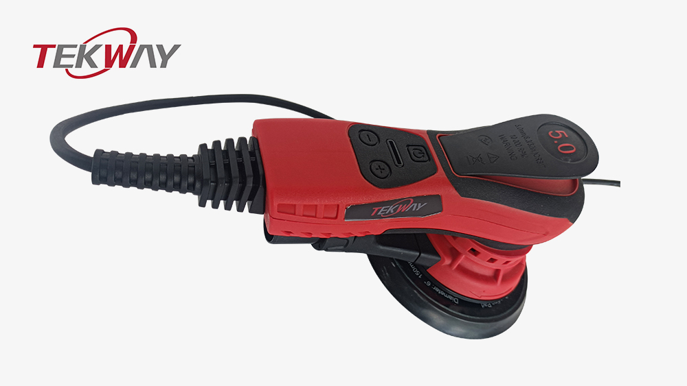 Tekway 350w elektryczna 6-calowa szlifierka orbitalna z silnikiem bezszczotkowym 3