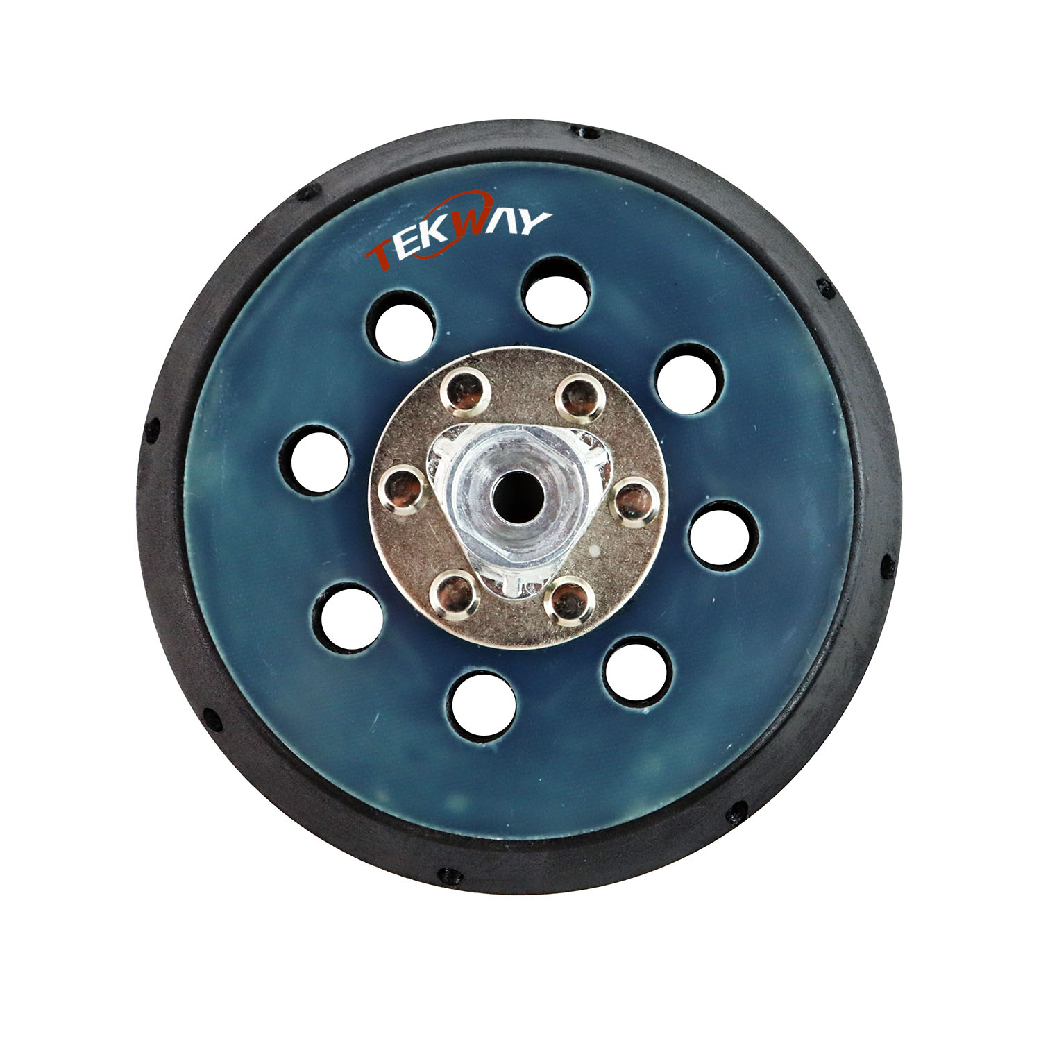 Quality Tekway 180mm M10 Rubber Back Holder Polishing Pad Grinding Plate Manufacturer | Tekway 1