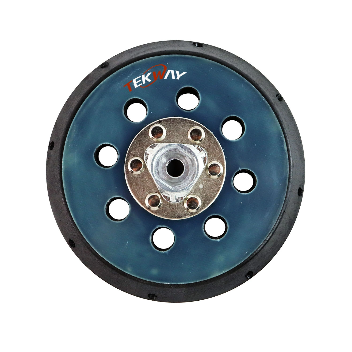 Quality Tekway 180mm M10 Rubber Back Holder Polishing Pad Grinding Plate Manufacturer | Tekway 1