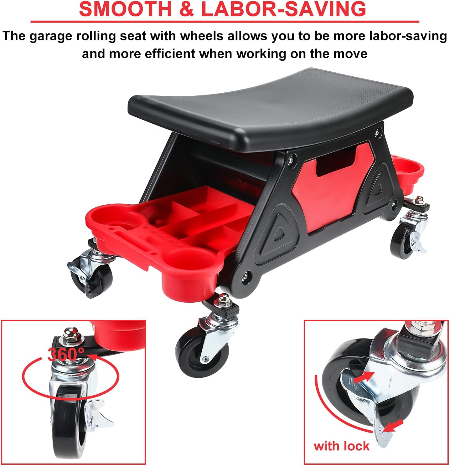 Best Car beauty polishing stool workbench thickened multi-functional maintenance mobile polishing table Company - Tekway 5