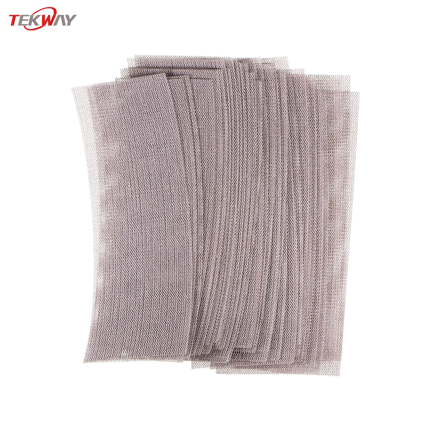 Best 320 Grits Mesh Sanding Screen Sheets 2-3/4 x 8 Wet or Dry Sandpaper Dust Free Abrasive Pads Company - Tekway 2