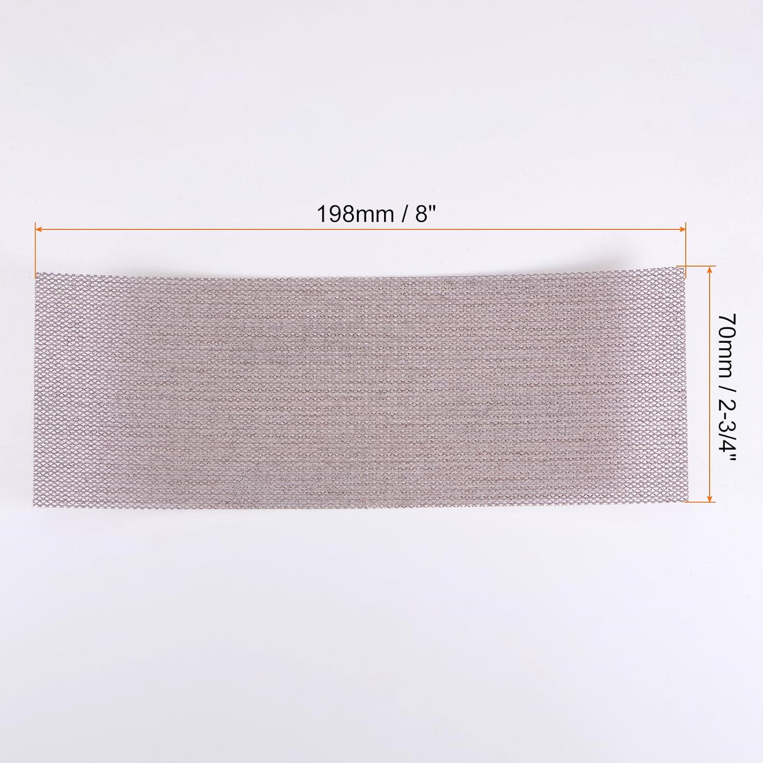 Best 320 Grits Mesh Sanding Screen Sheets 2-3/4 x 8 Wet or Dry Sandpaper Dust Free Abrasive Pads Company - Tekway 3