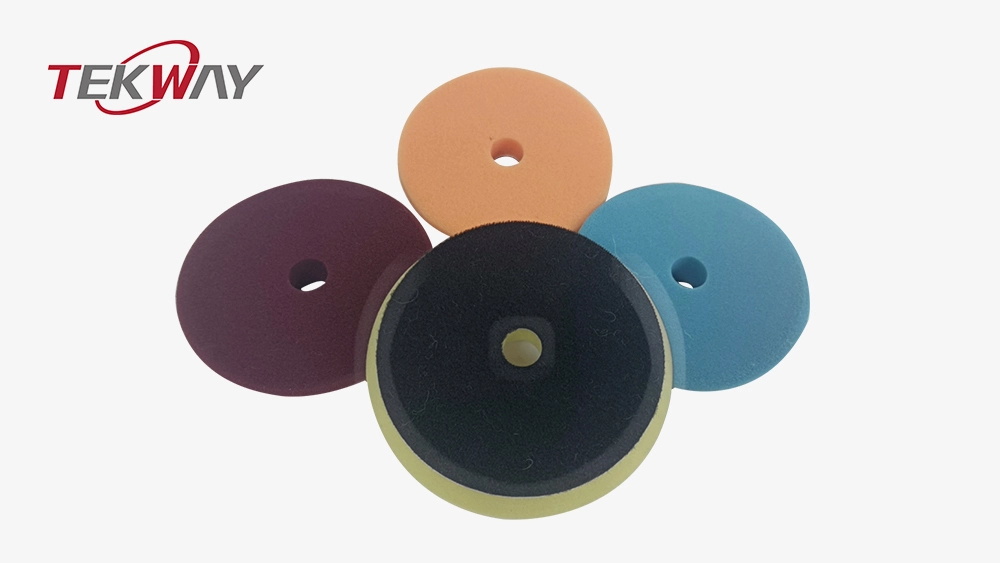 Tekway  Polishing Buffer 150mm Waxing Buffing Pad DA Foam Pad 1