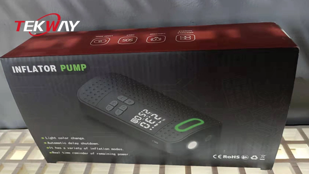 Tekway Portable Car Inflator 150PSI Automatic Cordless Car Tire Tyre Pump 1
