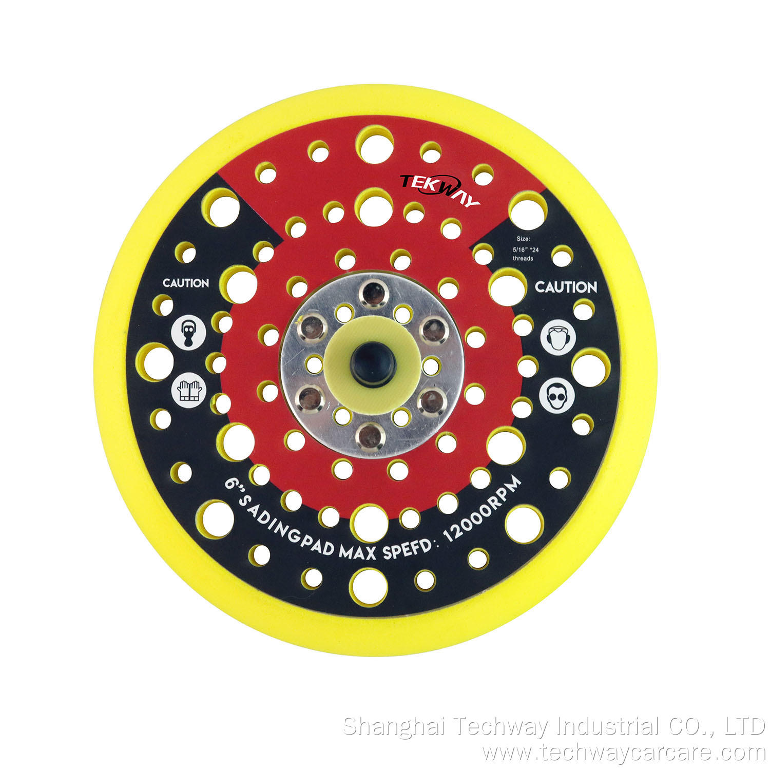 Quality Tekway Rubber Back Holder Polishing Pad Grinding Plate Backing Pad Manufacturer | Tekway 4