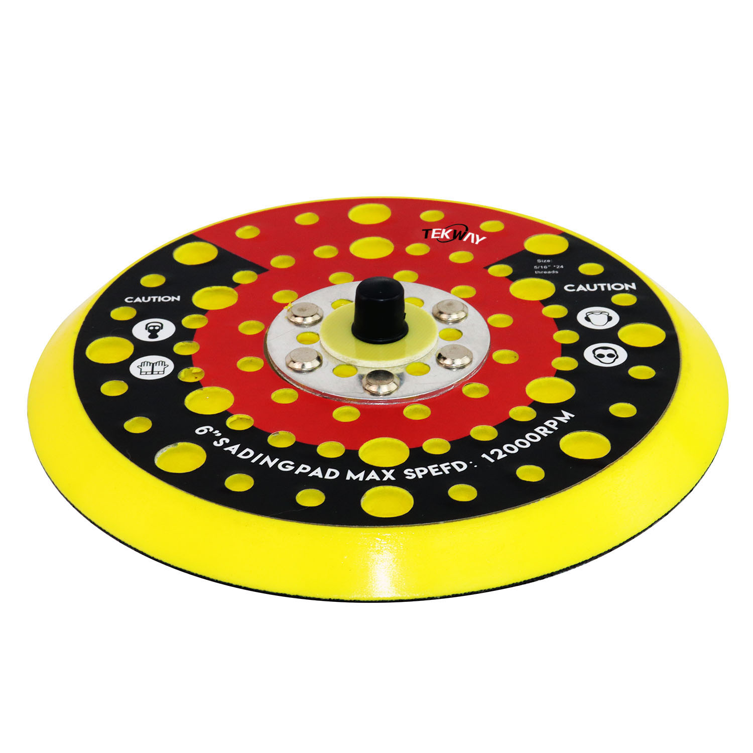 Quality Tekway Rubber Back Holder Polishing Pad Grinding Plate Backing Pad Manufacturer | Tekway 3