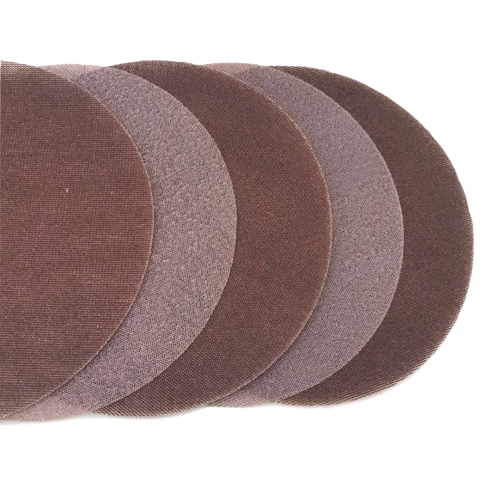 Various grit dust-free abrasive mesh sanding discs anti-clogging long-lasting mesh sandpaper for wooden furniture 3