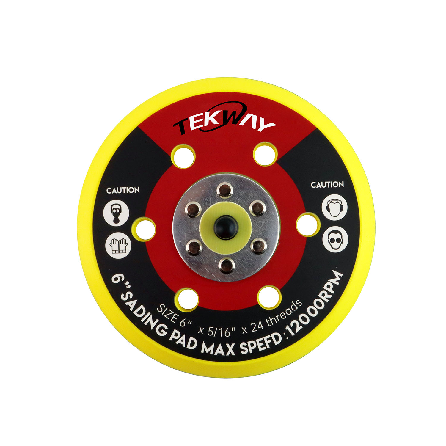 Customized Tekway Rubber Back Holder Polishing Pad Grinding Plate Backing manufacturers From China | Tekway 1