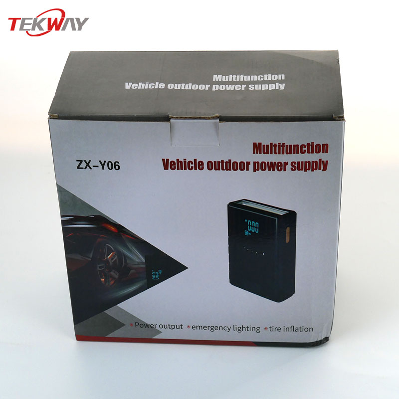 Tekway 818g Portable Tire Inflator 3 in 1 Multi-function Digital Display 12V Electric Air Pump for Car Tires andBicycles 2