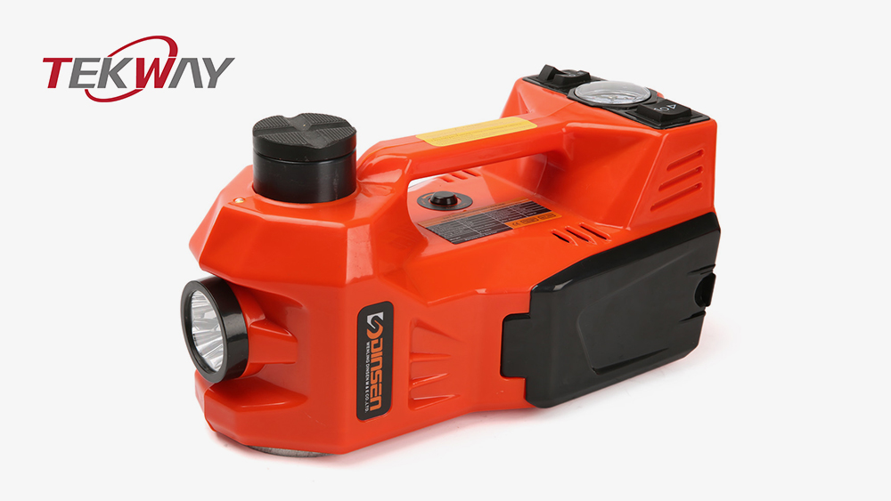 Tekway 12V 4T Electric Car Jack Kit With Eclctric Impact Wrench 4