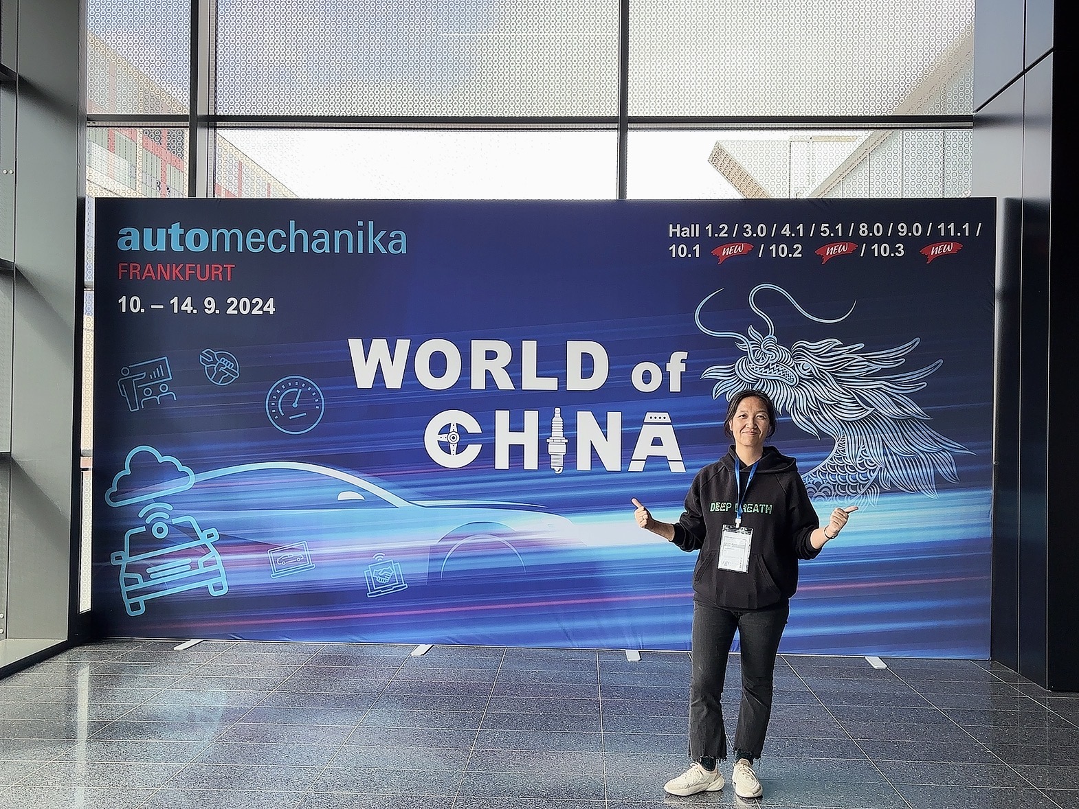 From 10th to 14th September.we attend 2024 Automechanika Frankfurt in Germany. 1