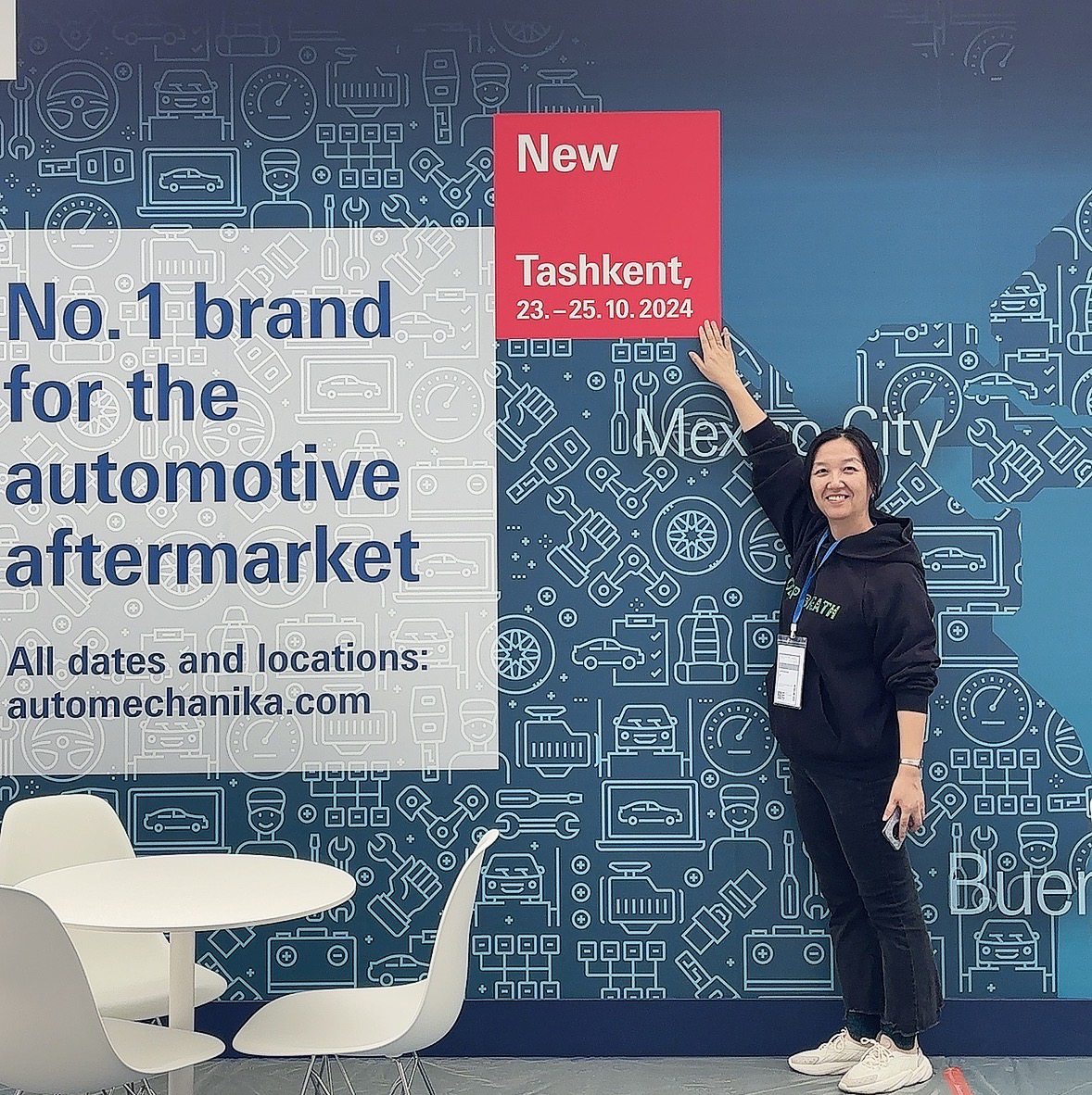 From 10th to 14th September.we attend 2024 Automechanika Frankfurt in Germany. 13