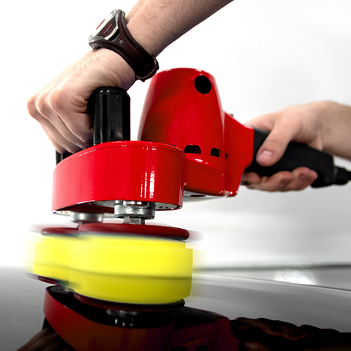 Have you ever seen a double-head polishing machine? Car cleaning and polishing 2-in-1 4
