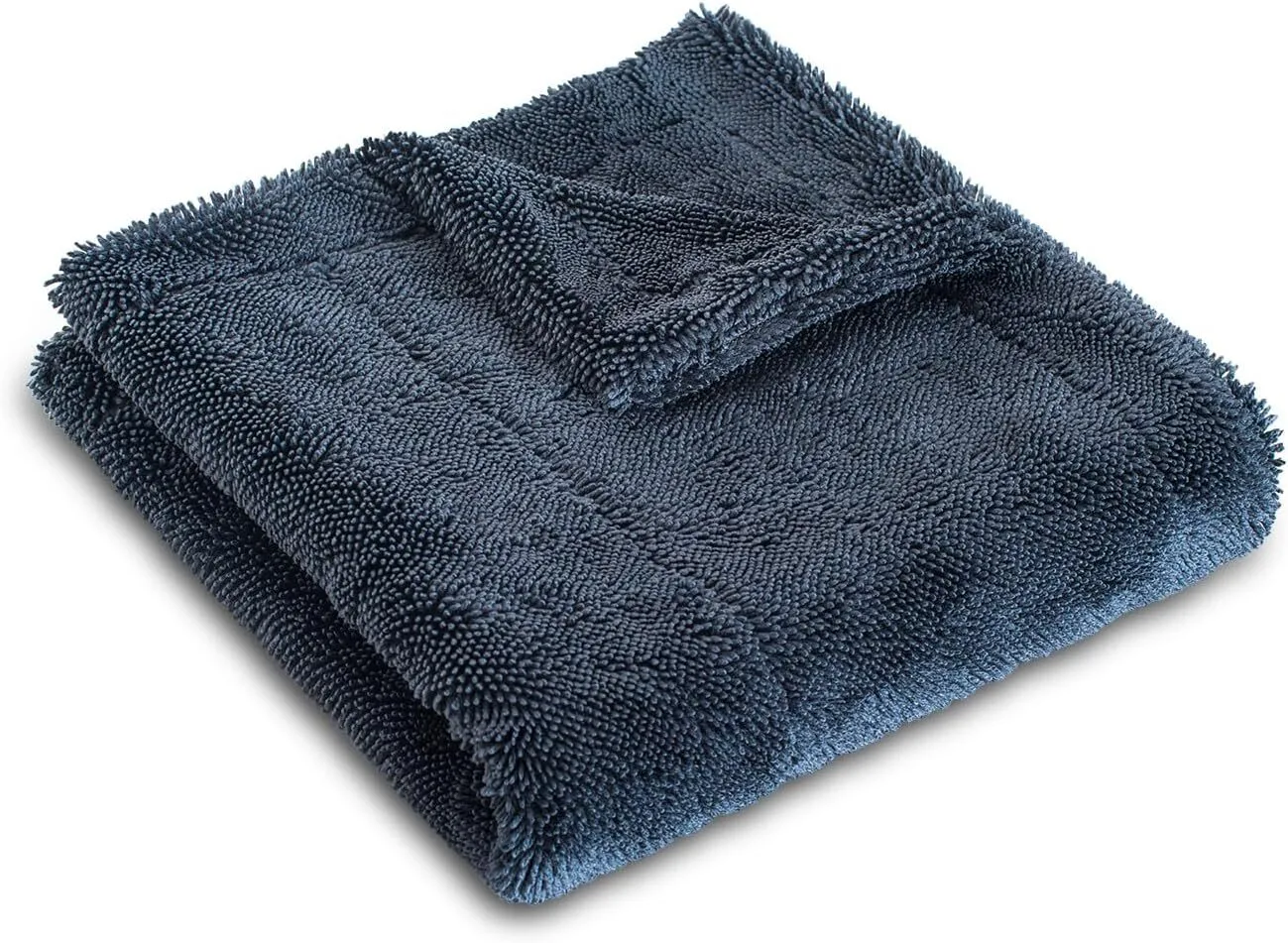 Best Car Wash Towel, Microfiber Cloth, Thick Fiber, Double Layer Twisted Pile, Microfiber Towel Company - Tekway 1