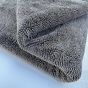 Microfiber Car Drying Towel - Premium Extra Large Auto Wash Towel - Super Absorbent Detailing Cleaning Cloth - Tekway 7