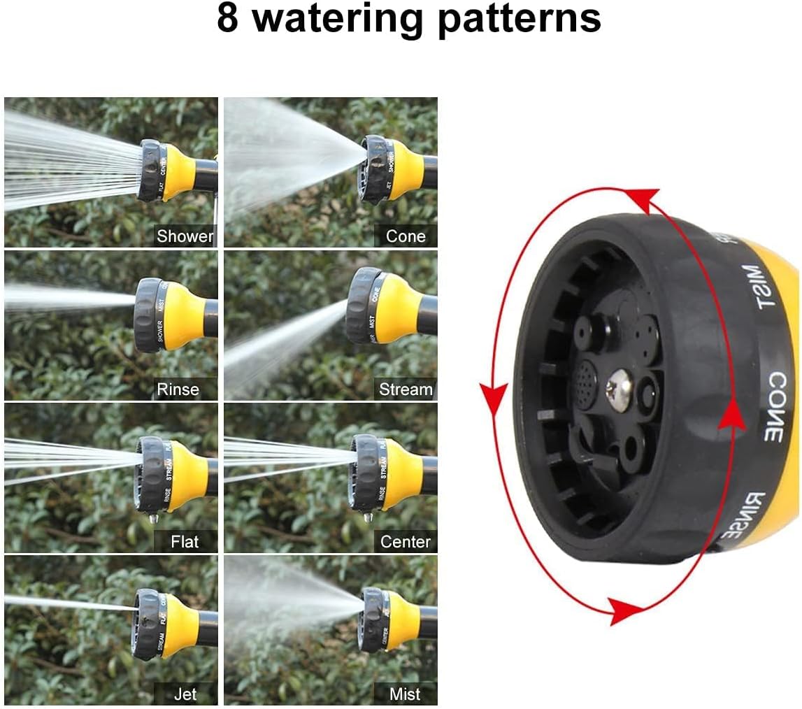 High Pressure 8 in 1 Car Wash Brush Foam Gun,Garden Hose Nozzle Foam Cannon Bottle Soap Sprayer Manufacturer | Tekway 5