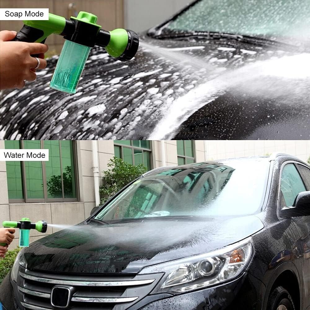 High Pressure 8 in 1 Car Wash Brush Foam Gun,Garden Hose Nozzle Foam Cannon Bottle Soap Sprayer Manufacturer | Tekway 4