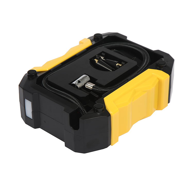 Pinakamahusay na Air Pump Compressor Pump Tire Inflator Bike Pump na may Gauge Cars Automatic Bike Pump Portable Vacuum- Tekway 8