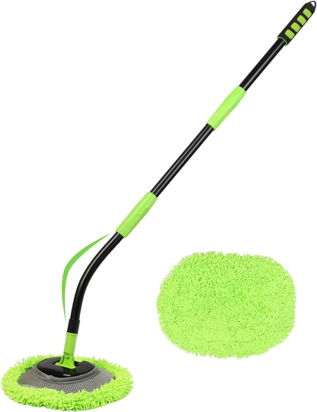 Best Long-handled curved car wash brush recommendation: the best partner for scientific cleaning- Tekway 1