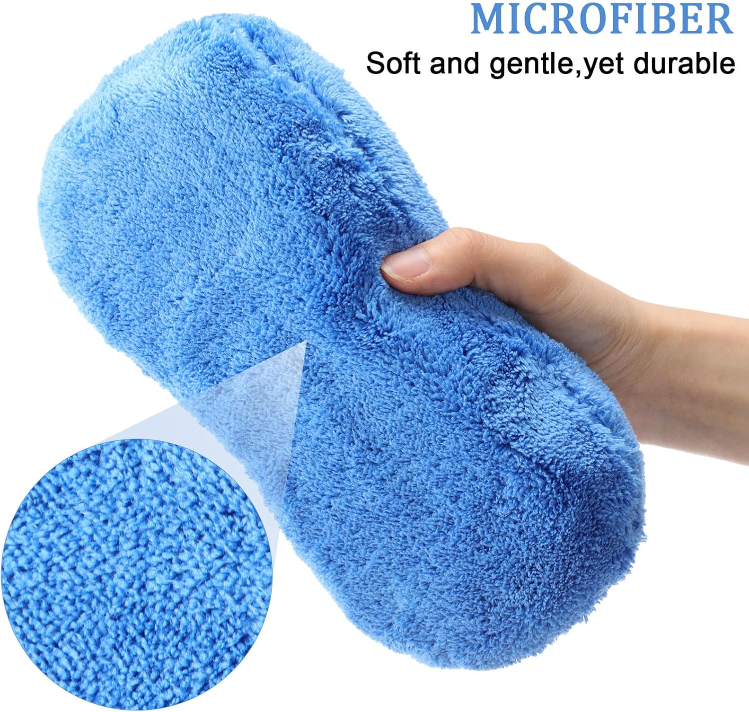I-Microfiber Car Wash Isipontshi Esisezingeni Lokuhlanza Izimoto, Umkhiqizi Wezipontshi Ezingaklwebheki | Tekway 4