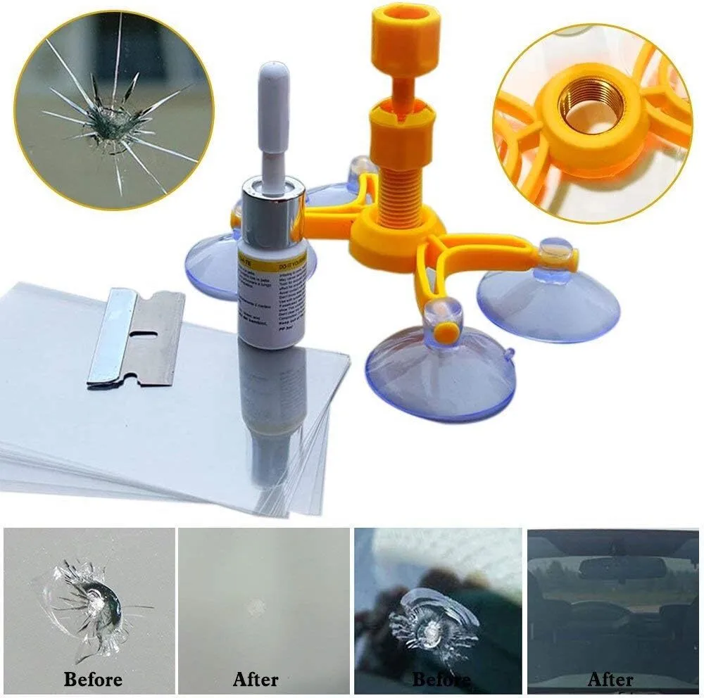 Best Fix Your Windshield in Minutes with Our Durable Windshield Repair Kit Company - Tekway 1