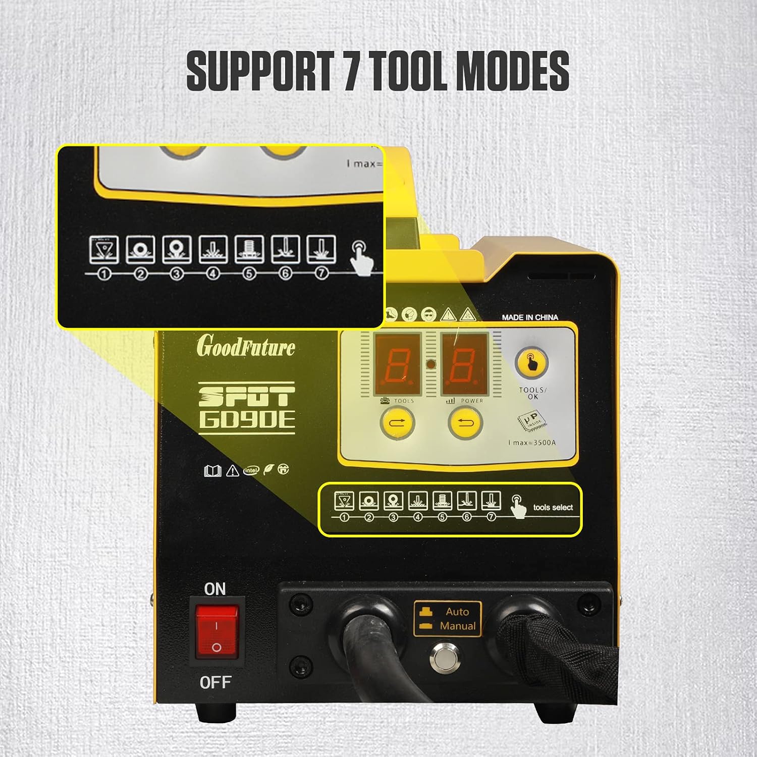 Best Stud Welder Dent Repair Kit 110V, Global Car Repair Tools Multispot Bonnet Door Repair Tool Kit Tekway 5