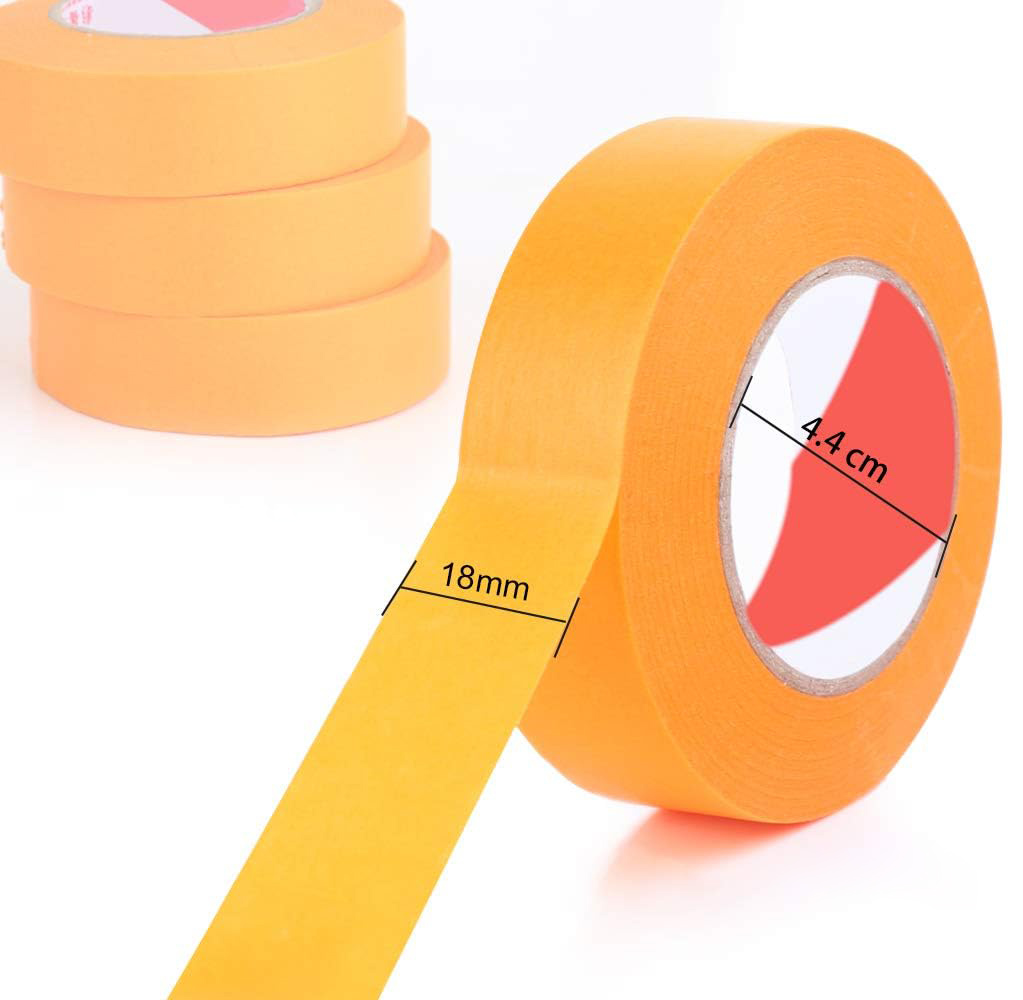 Best Masking Tape For Painting, Automobiles, Cars, Yellow, Easy To Remove, For Curing Temporary Fastening Tape Tekway 2