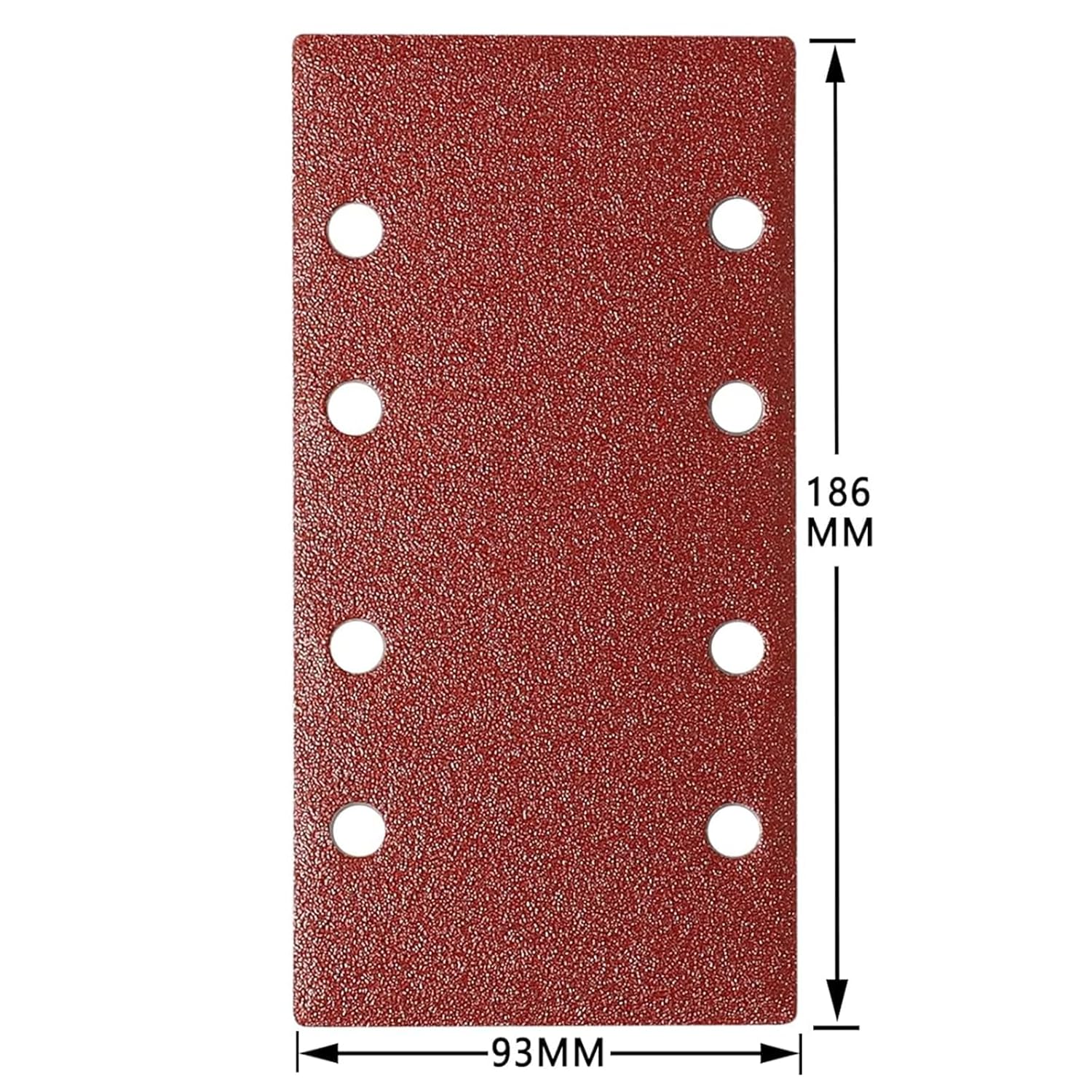 Best Sanding Paper (93 x 185 mm)Orbital Sand Paper, Magic Type, Electric Sander,Rectangle, Paper Sander Company - Tekway 2