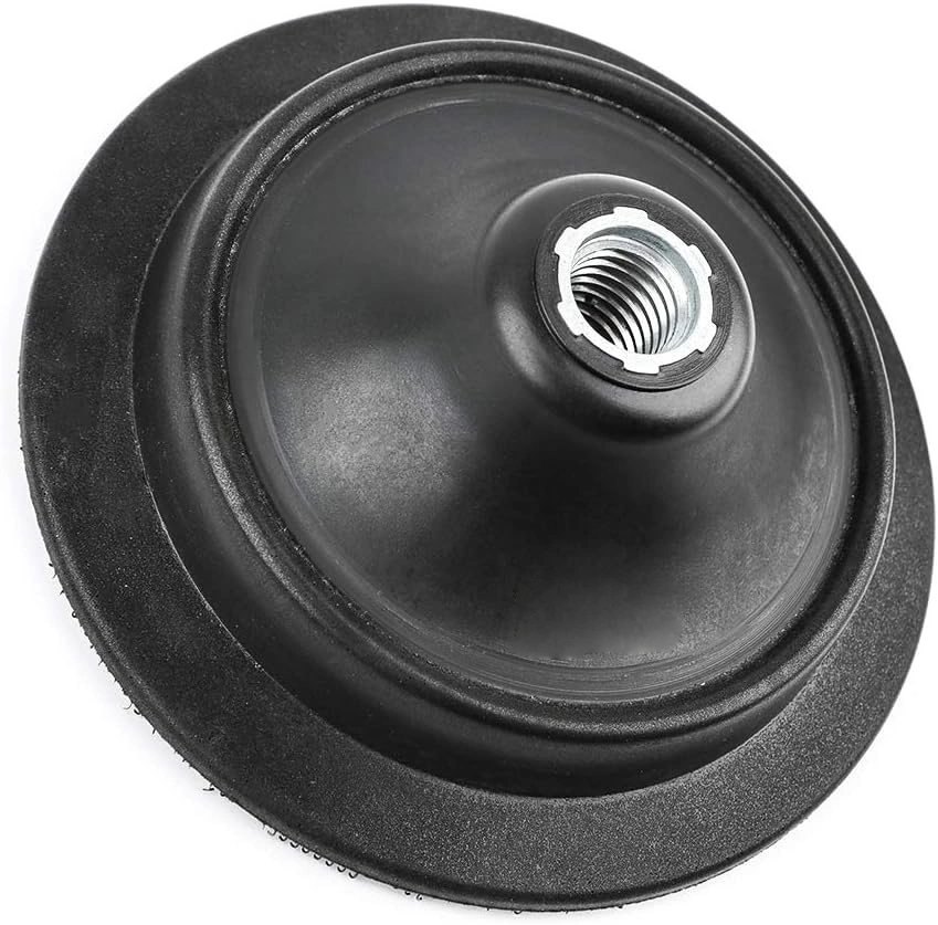 Best 5” RO Rotary Flexible Backing Plate 5/8” Thread PU Soft Backing Pad Used On Rotary Polisher Sander Company - Tekway 1